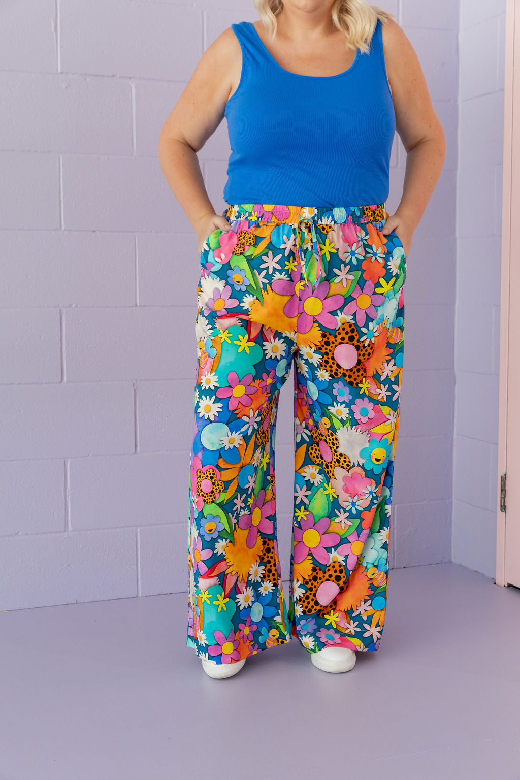 Gina Pant in Kutopia Floral by Kasey Rainbow