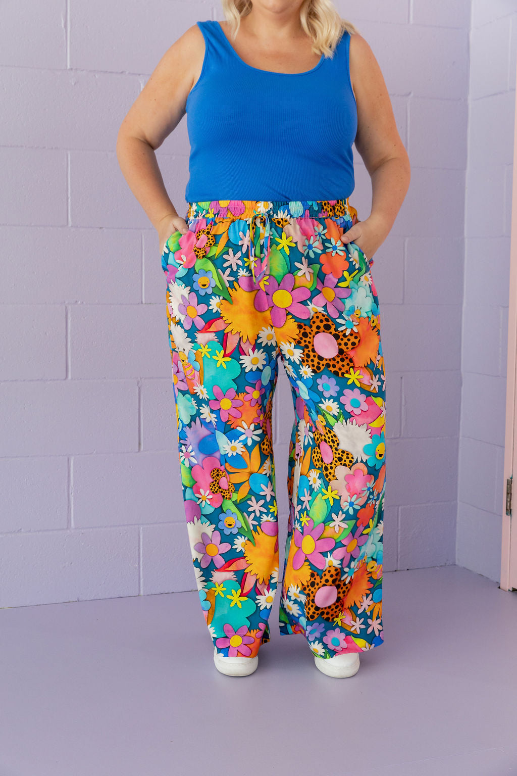 Gina Pant in Kutopia Floral by Kasey Rainbow