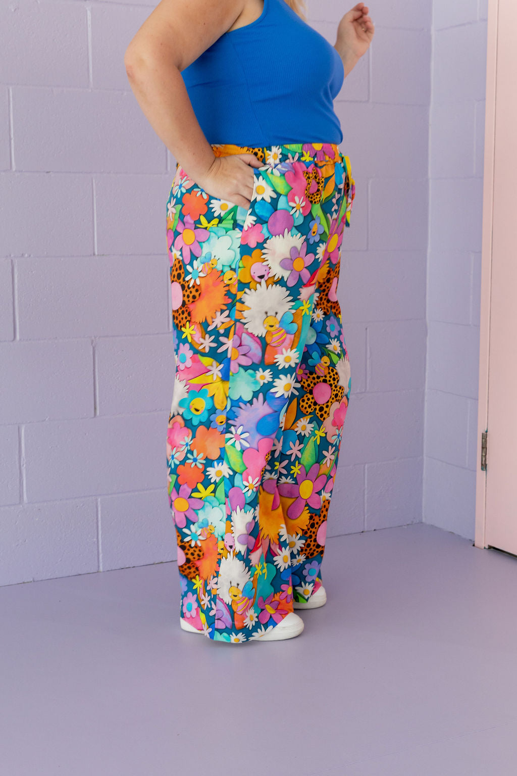 Gina Pant in Kutopia Floral by Kasey Rainbow