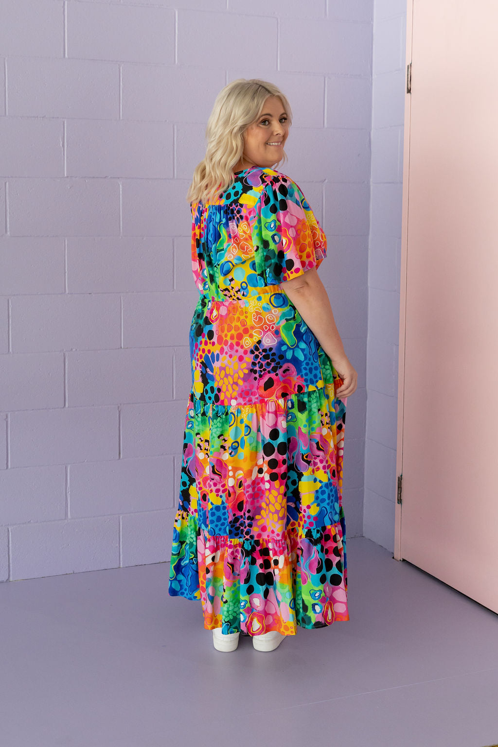 Bonnie Maxi Dress in Boom! by Kasey Rainbow
