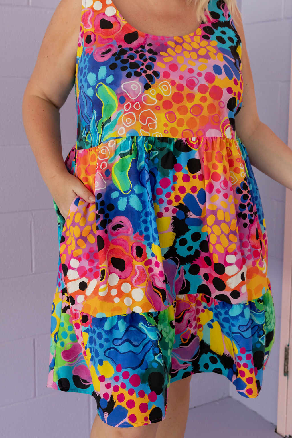 Tony Dress in Boom! by Kasey Rainbow