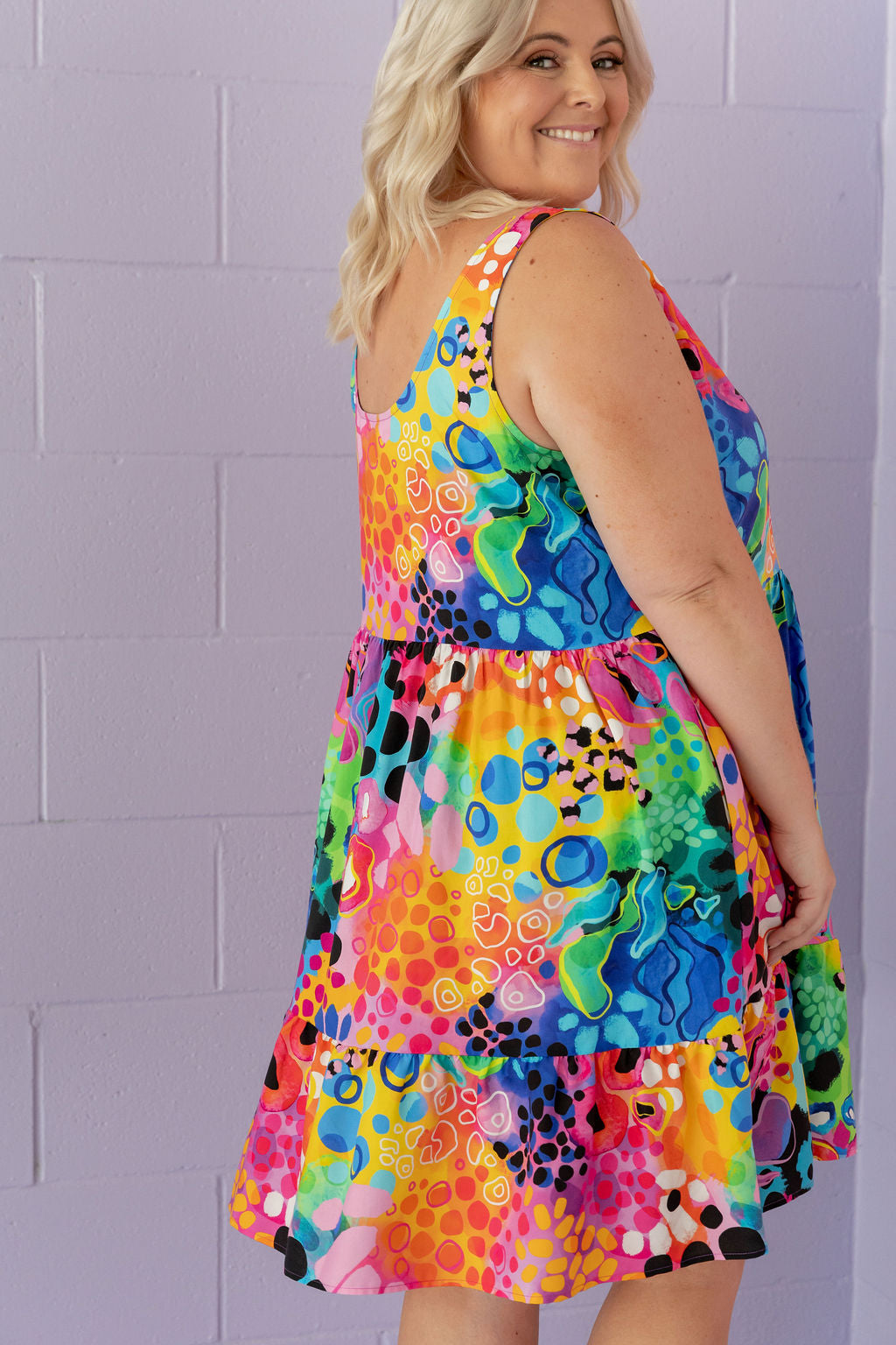 Tony Dress in Boom! by Kasey Rainbow