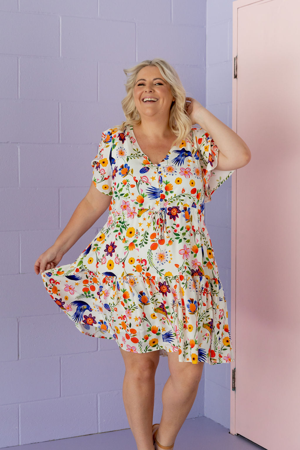 Esmae Dress in Star Crossed Lovers