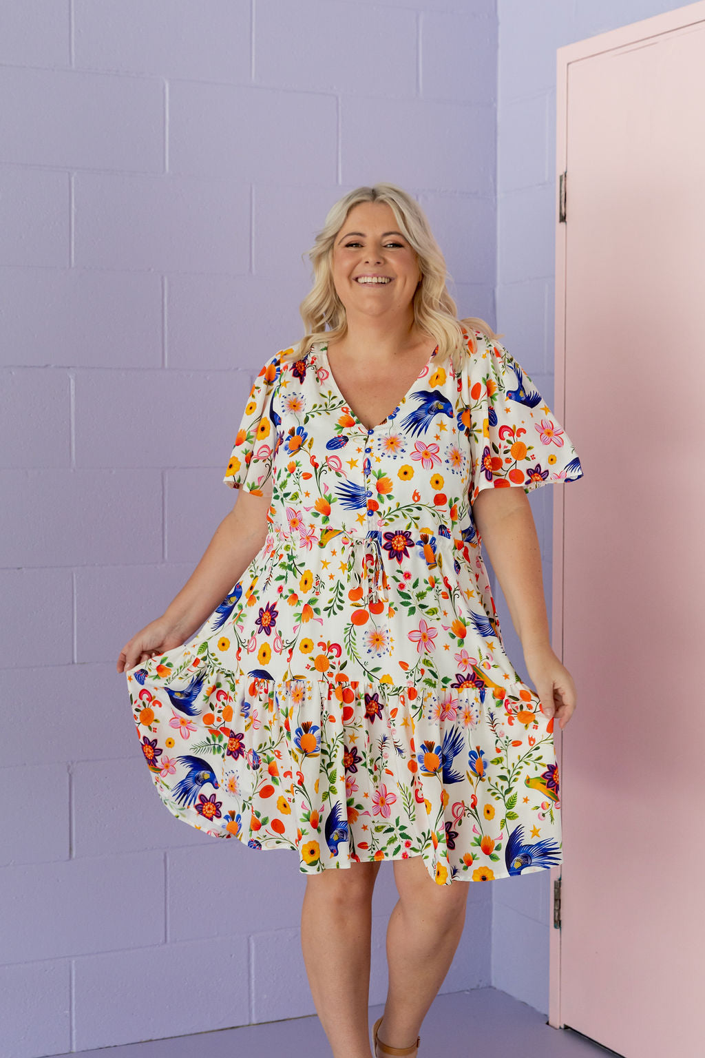 Esmae Dress in Star Crossed Lovers