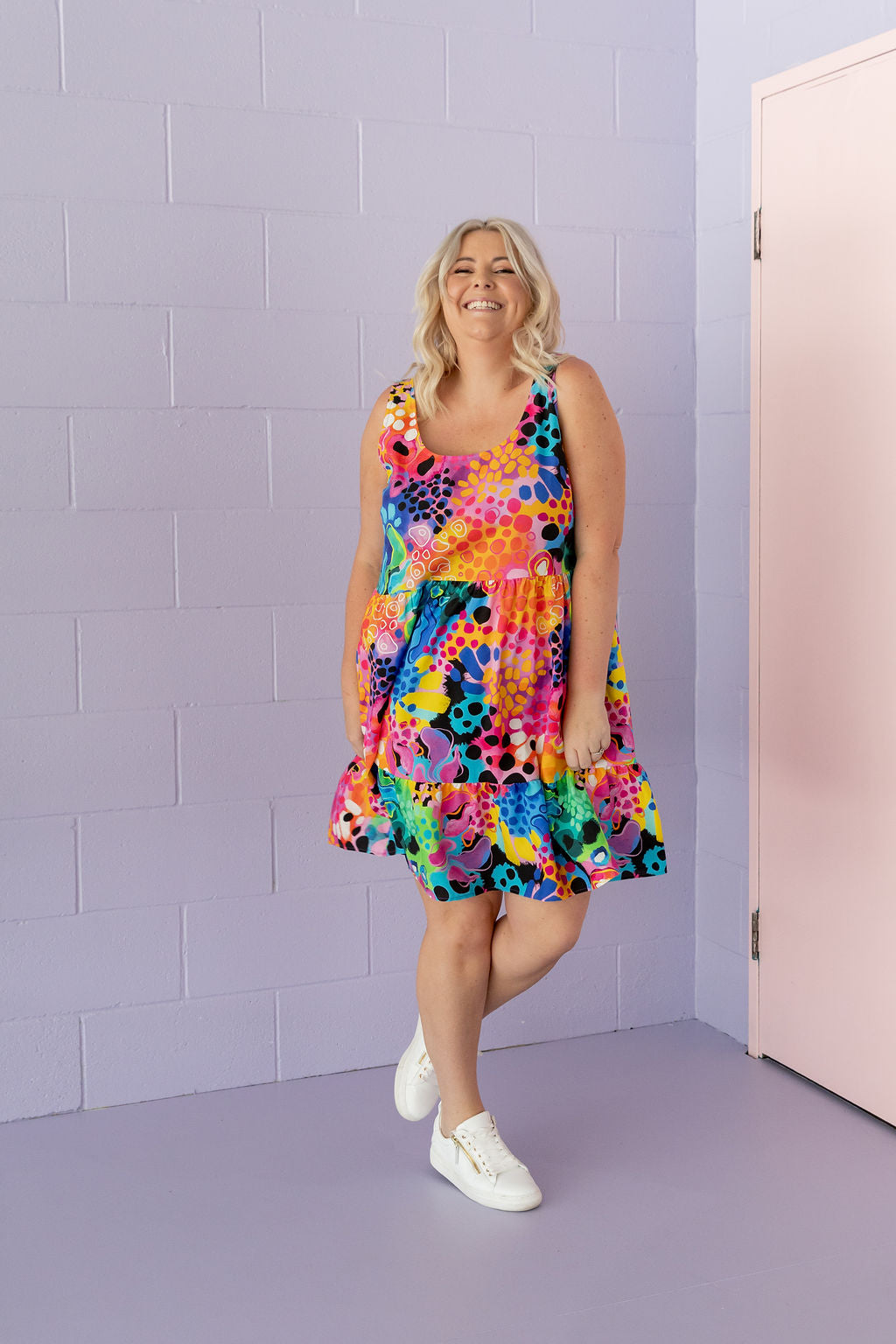 Tony Dress in Boom! by Kasey Rainbow