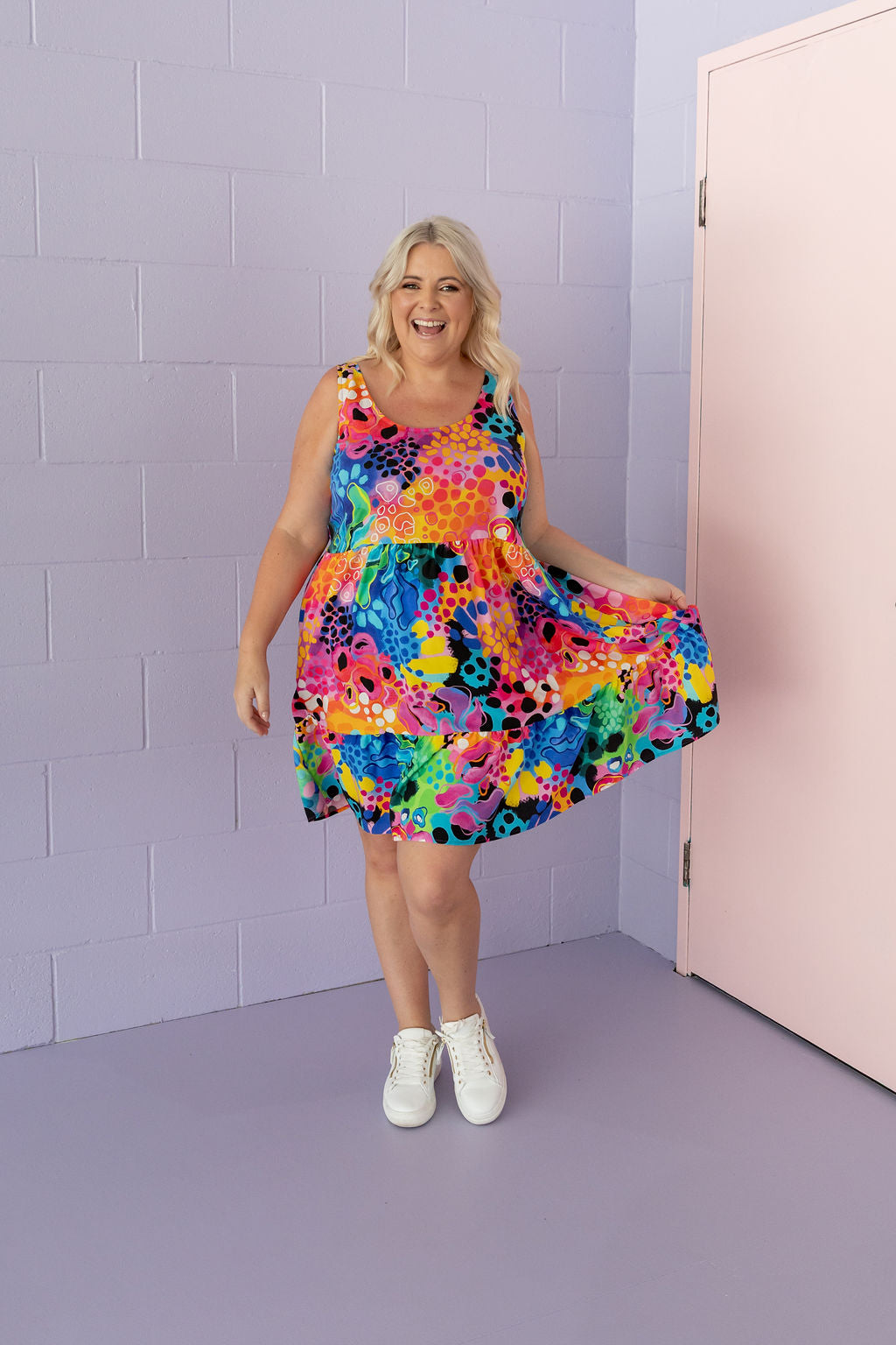 Tony Dress in Boom! by Kasey Rainbow