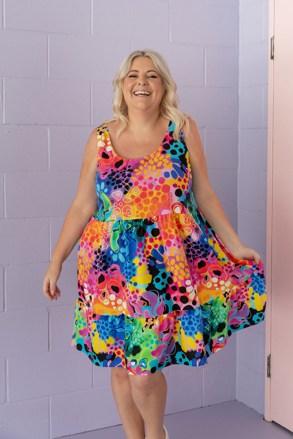 Tony Dress in Boom! by Kasey Rainbow