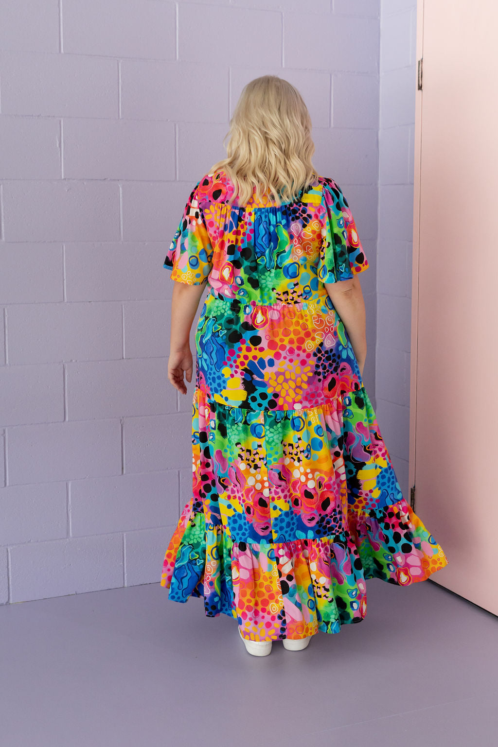 Bonnie Maxi Dress in Boom! by Kasey Rainbow