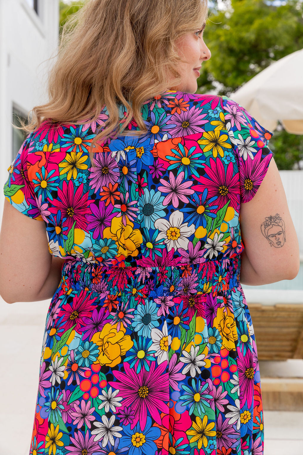 Aurora Midi Dress in Beau-Kay by Kasey Rainbow