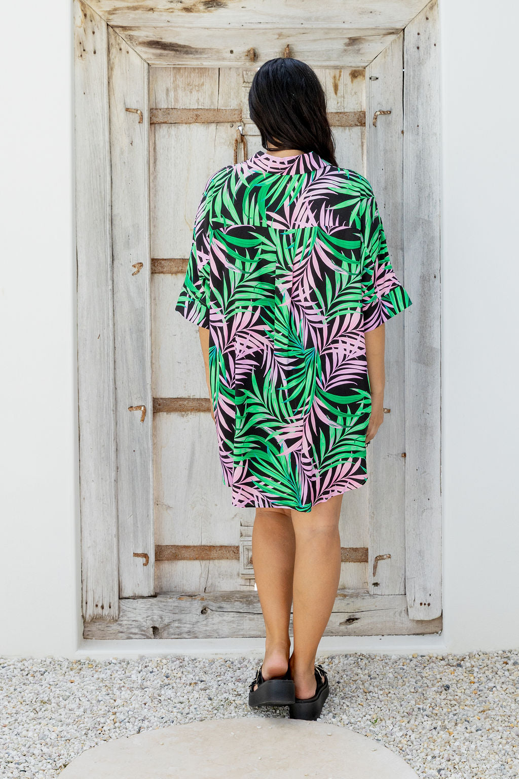Tammin Shirt in Midnight Jungle
