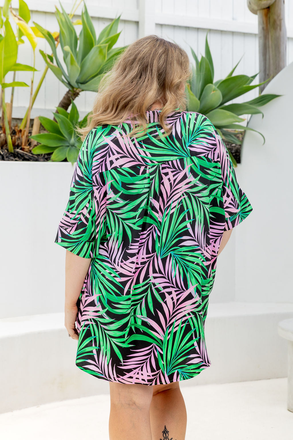 Tammin Shirt in Midnight Jungle