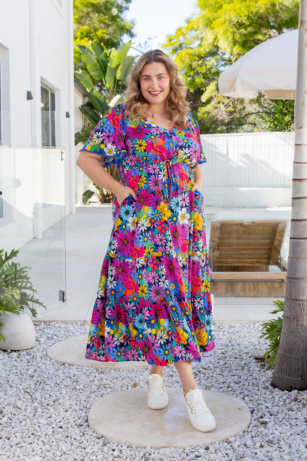 Charlize Dress in Beau-Kay by Kasey Rainbow