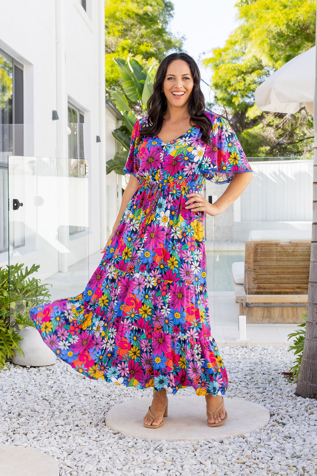 Charlize Dress in Beau-Kay by Kasey Rainbow