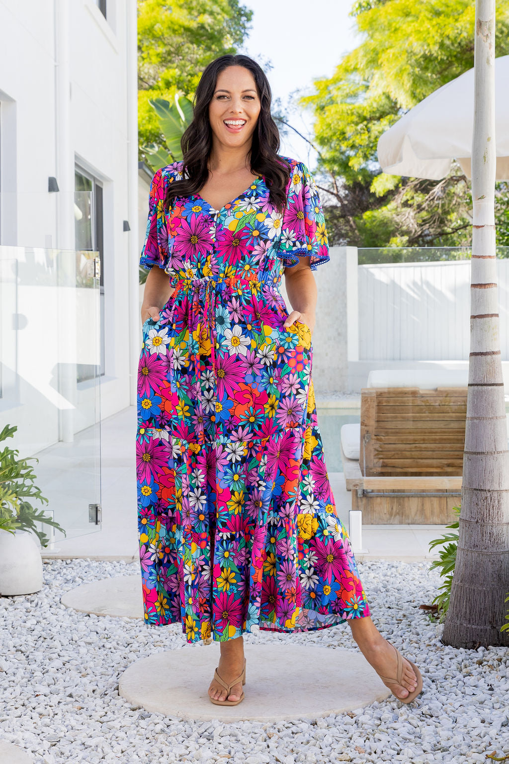 Charlize Dress in Beau-Kay by Kasey Rainbow