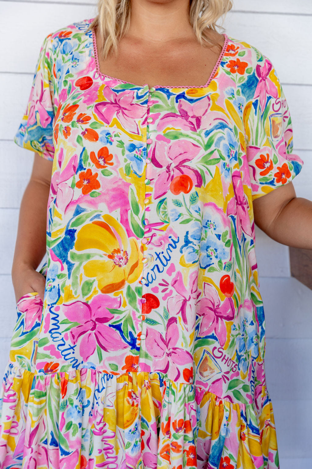 Gia Dress in Vaycay Vibes