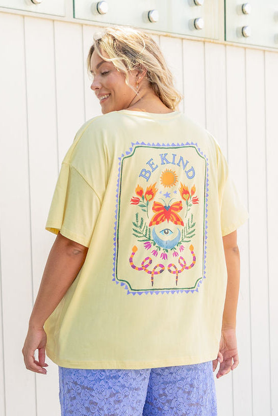 Alfie Oversized Tee in Be Kind