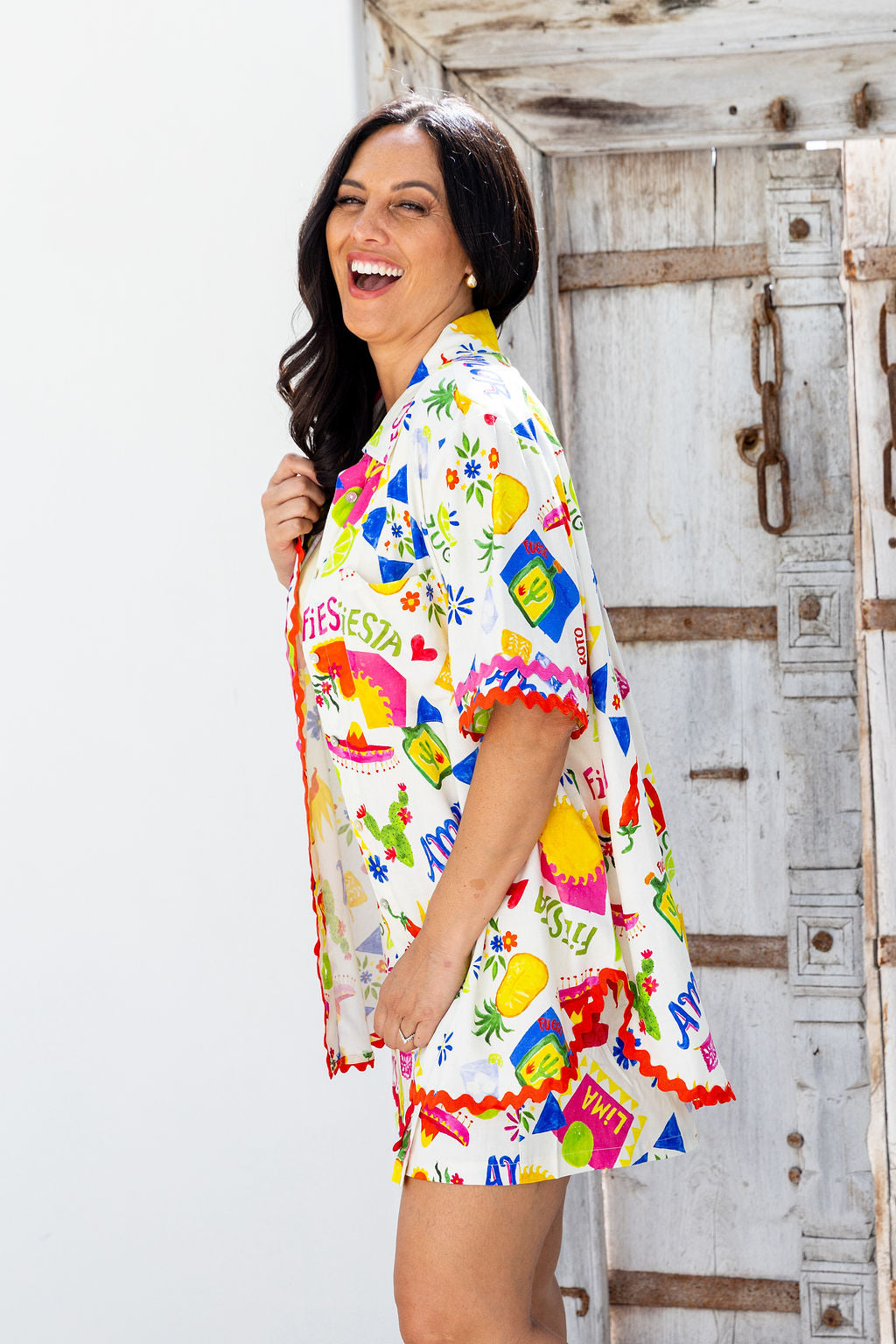 Samara Shirt in Corazon