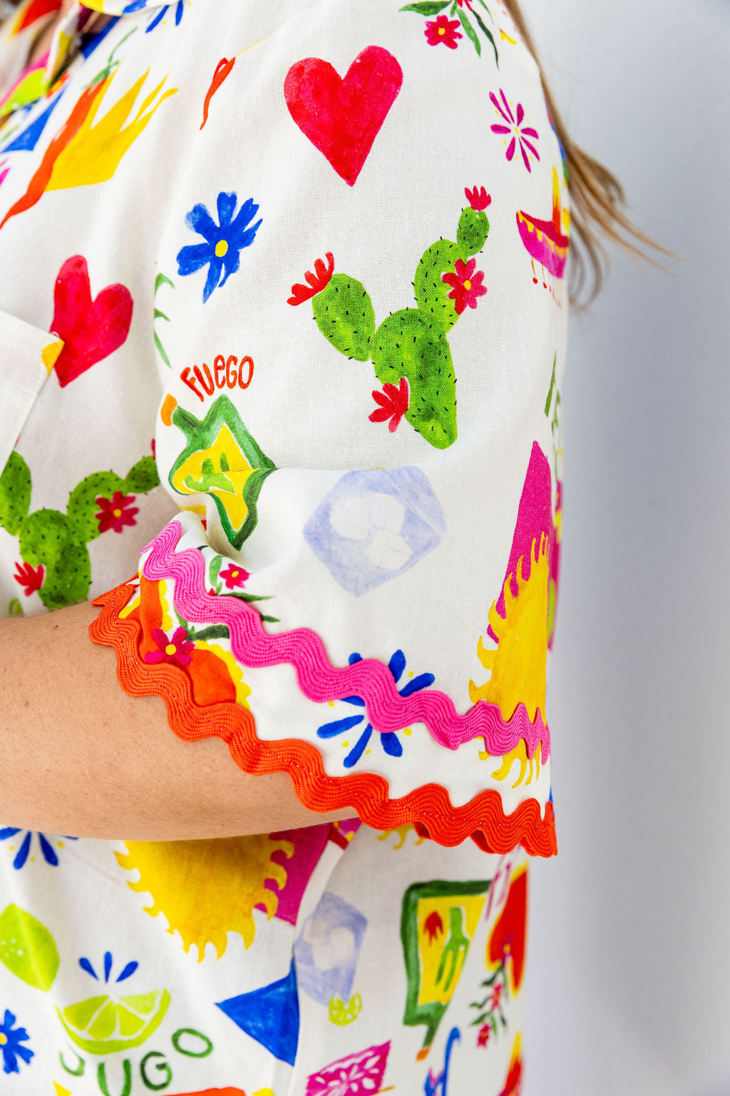 Samara Shirt in Corazon