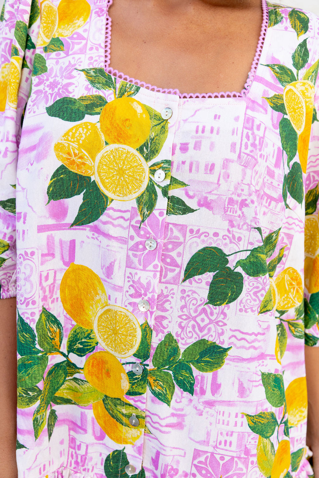 Kira Linen Blend Dress in Themis