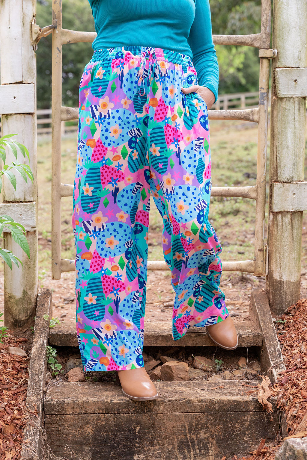 Gina Pant in Small Horse Club by Deb McNaughton