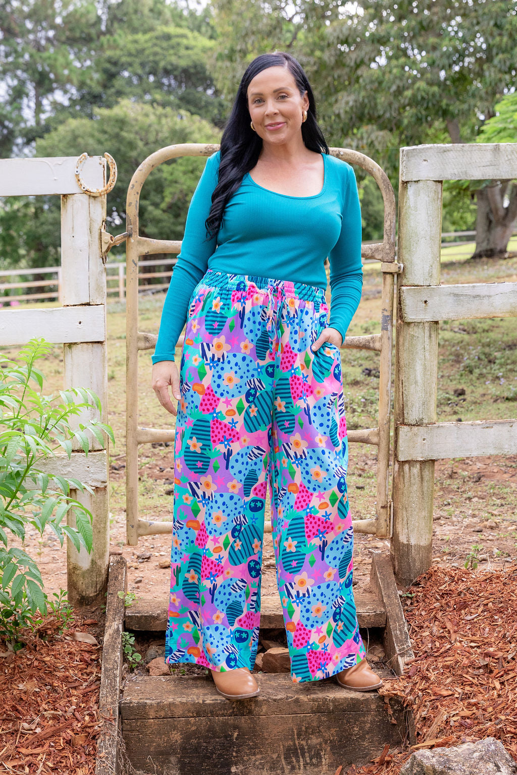 Gina Pant in Small Horse Club by Deb McNaughton