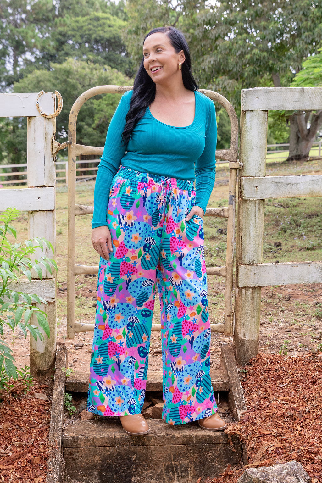 Gina Pant in Small Horse Club by Deb McNaughton