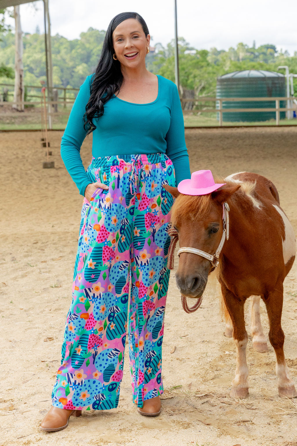 Gina Pant in Small Horse Club by Deb McNaughton