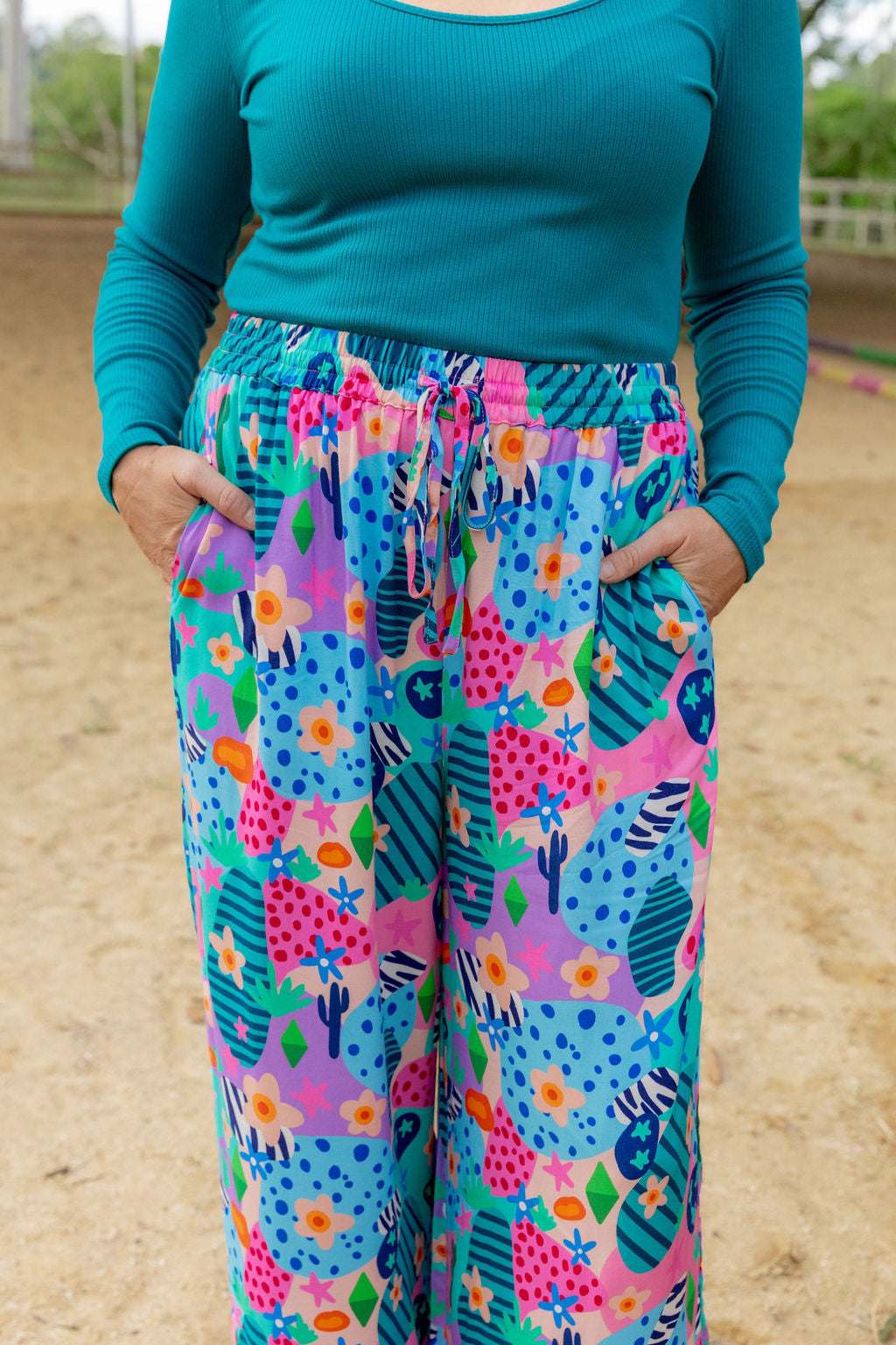 Gina Pant in Small Horse Club by Deb McNaughton
