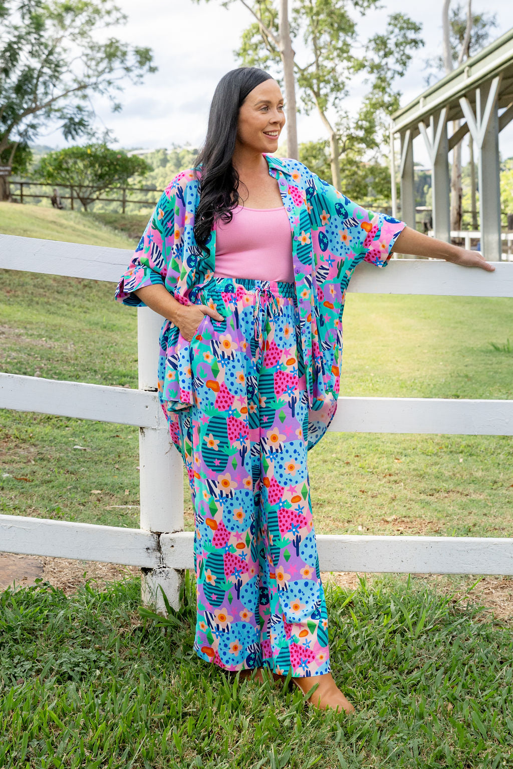 Gina Pant in Small Horse Club by Deb McNaughton