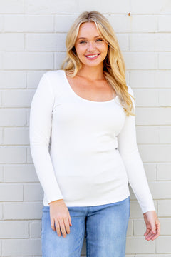 Billi Long Sleeve Rib Tees