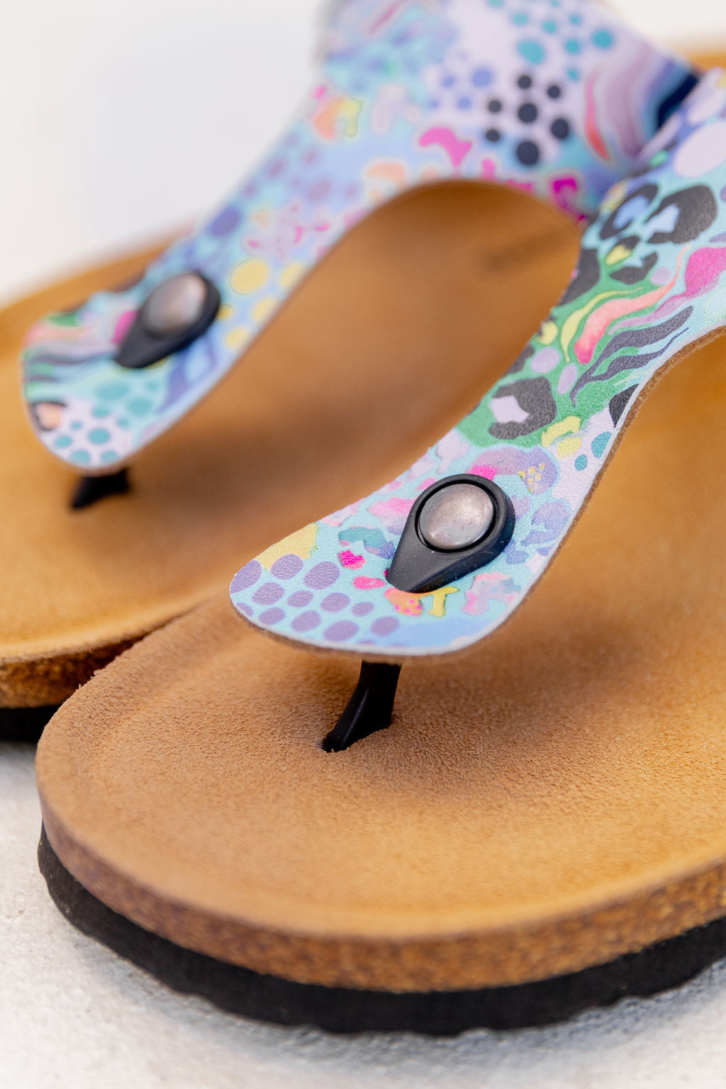 Theo Slides in Electric Leopard by Kasey Rainbow