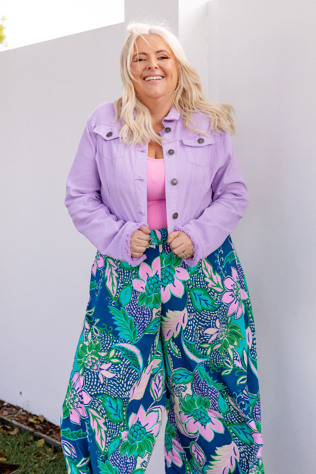 Larsa Pant in Kosum Pink