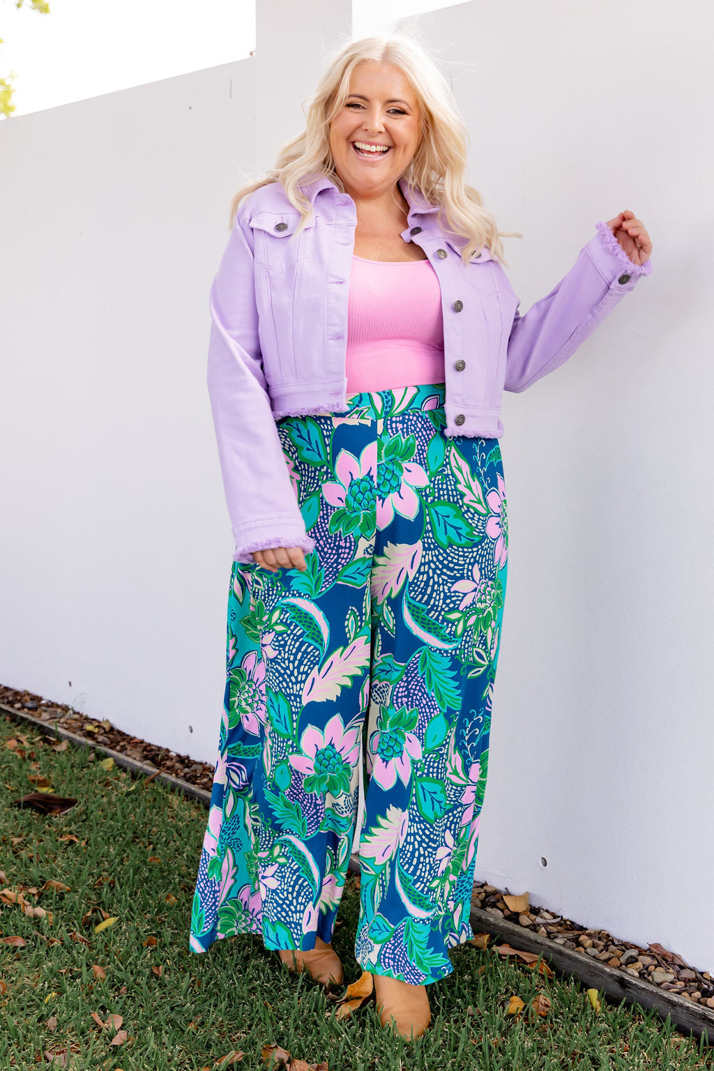 Larsa Pant in Kosum Pink
