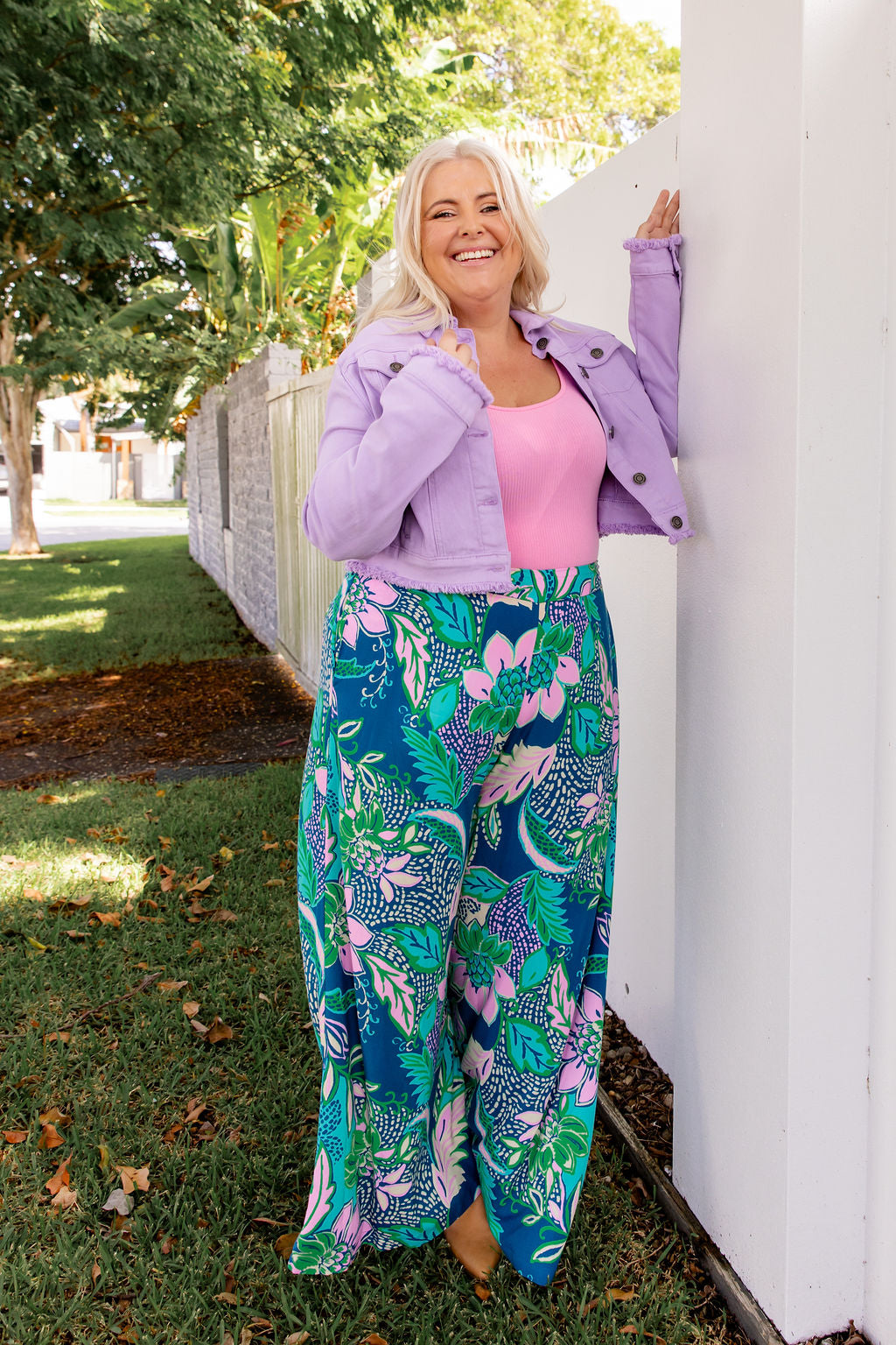 Larsa Pant in Kosum Pink