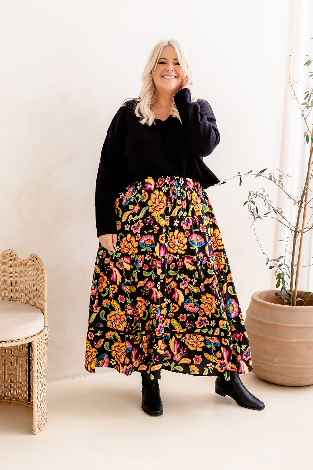 Heather Skirt in Boho Dreams