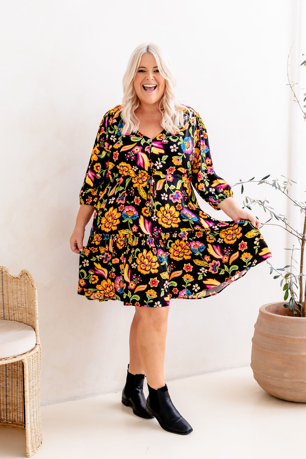 Ziggy Dress in Boho Dreams