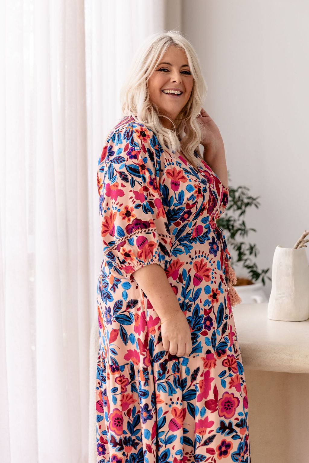 Addison Maxi Dress in Jardin