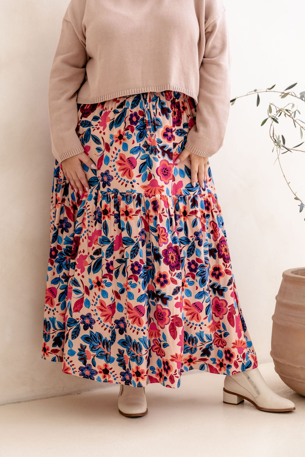 Vivien Skirt in Jardin