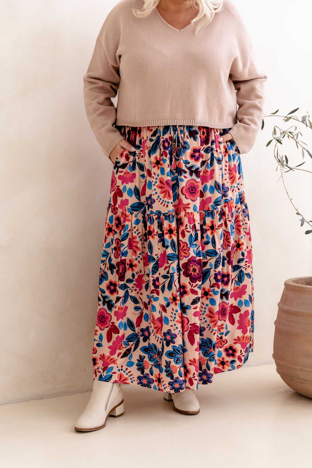 Vivien Skirt in Jardin