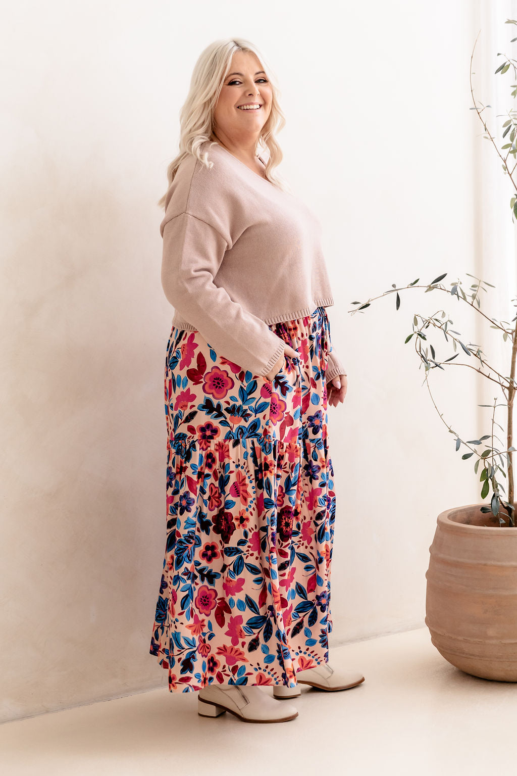Vivien Skirt in Jardin