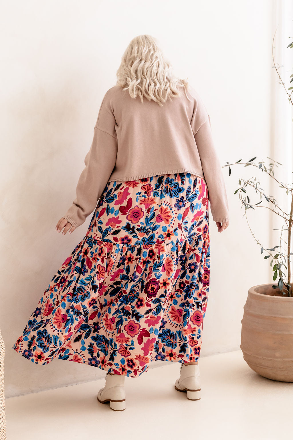 Vivien Skirt in Jardin