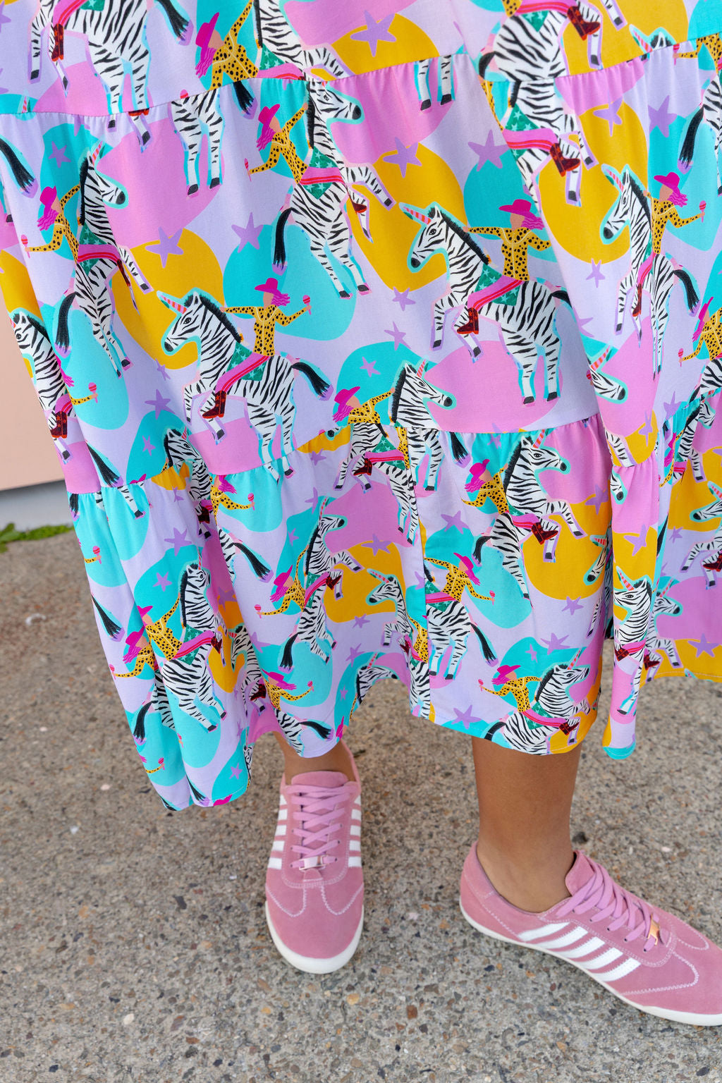 Charlize Maxi Dress in Yee-Har by Deb McNaughton