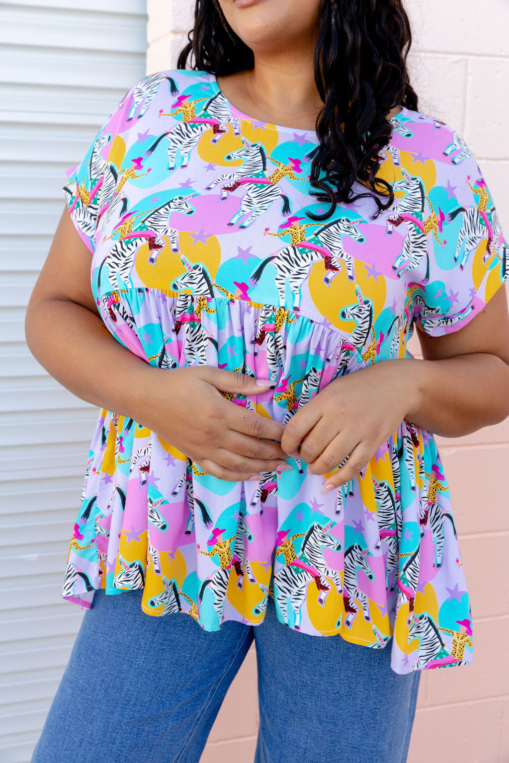 Margot Top in Yee-Har by Deb McNaughton