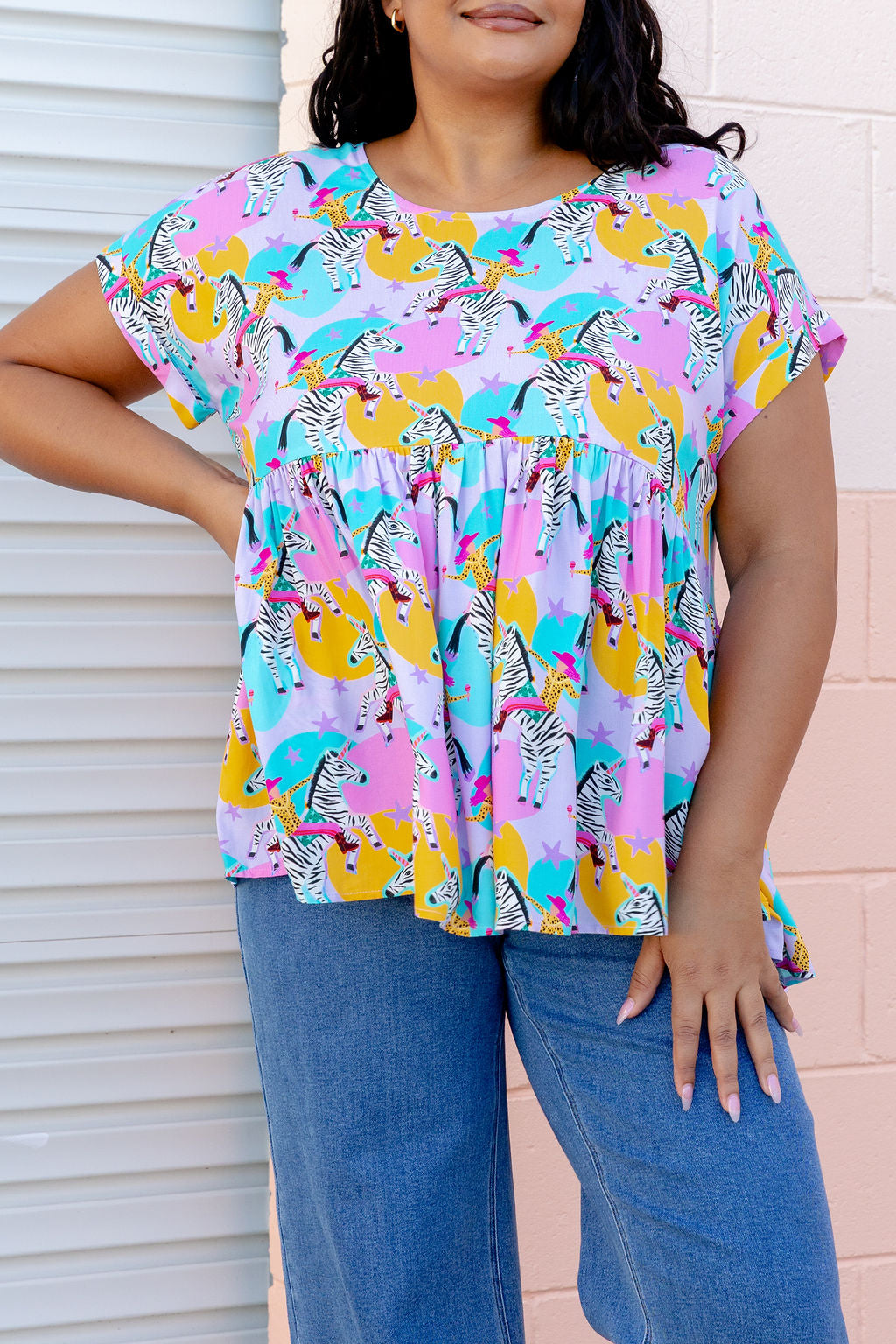 Margot Top in Yee-Har by Deb McNaughton
