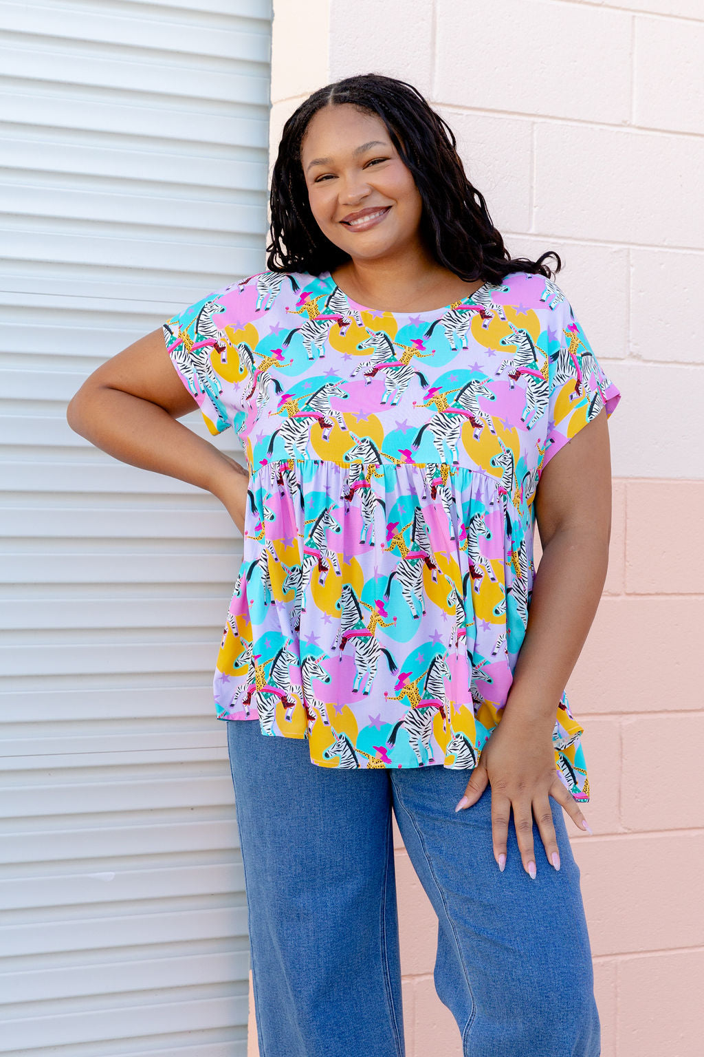 Margot Top in Yee-Har by Deb McNaughton