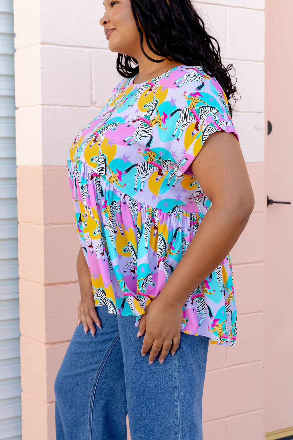 Margot Top in Yee-Har by Deb McNaughton