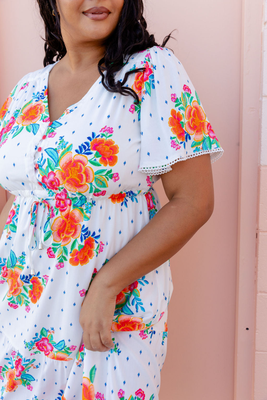 Charlize Maxi Dress in Frida
