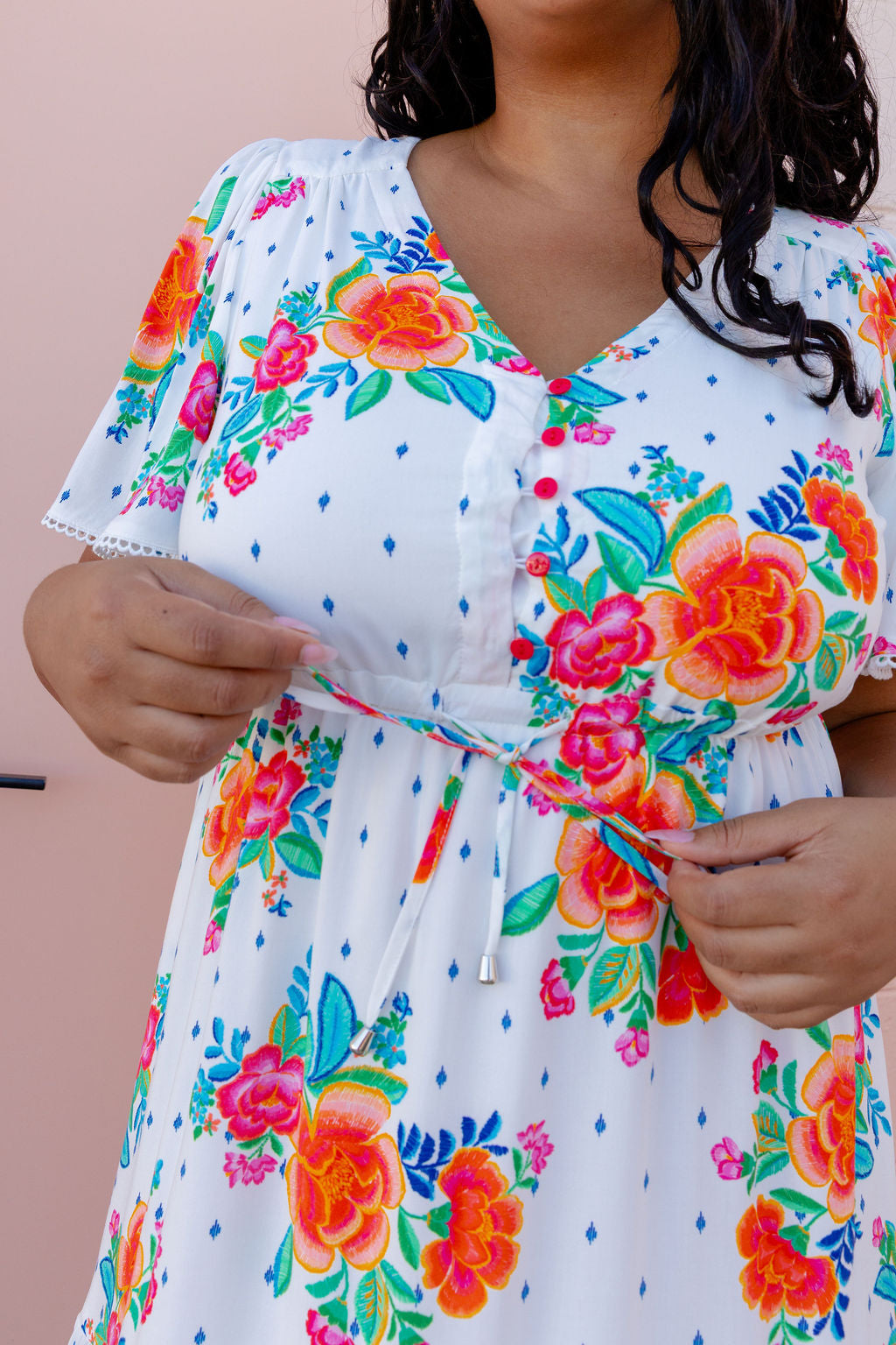 Charlize Maxi Dress in Frida