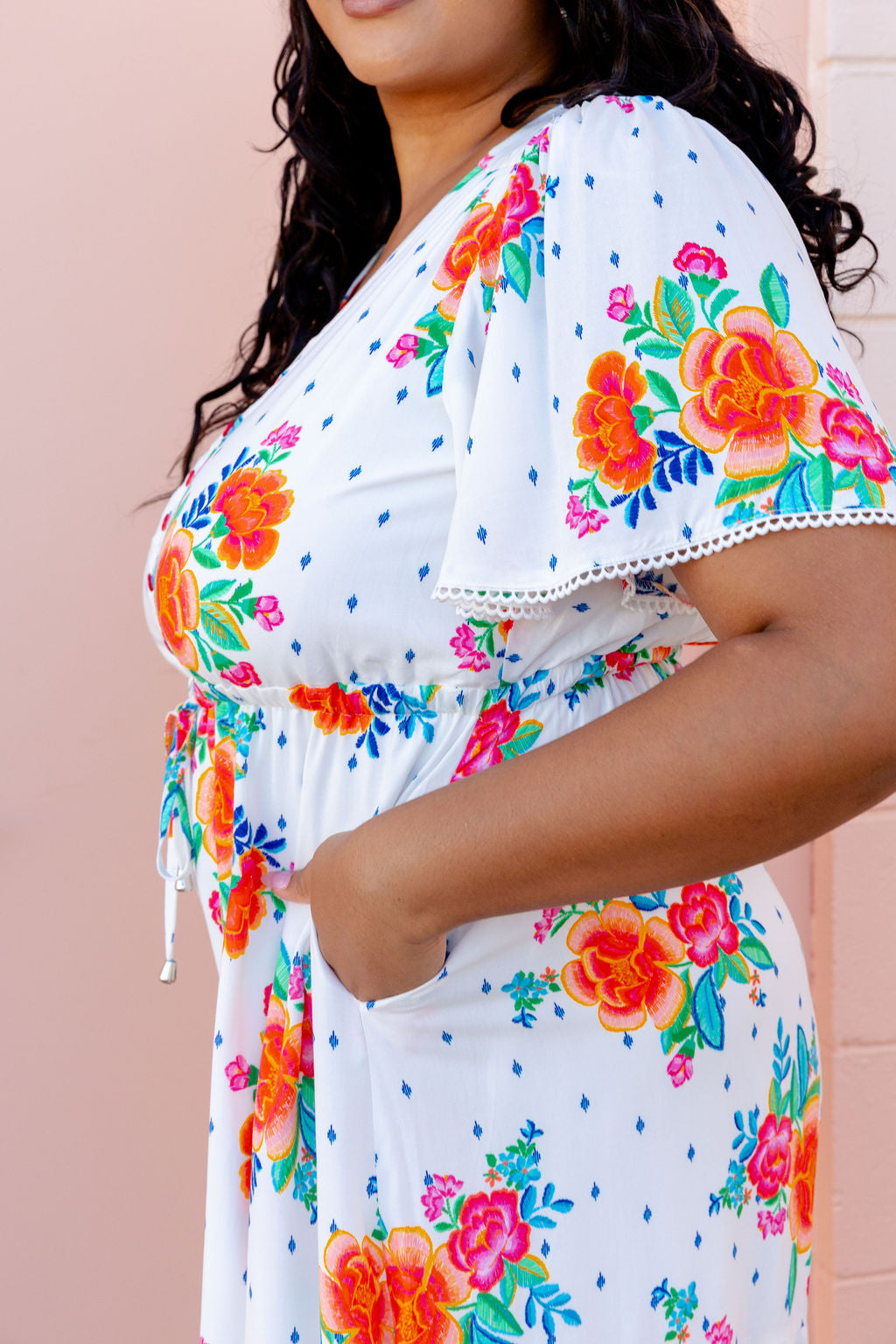 Charlize Maxi Dress in Frida