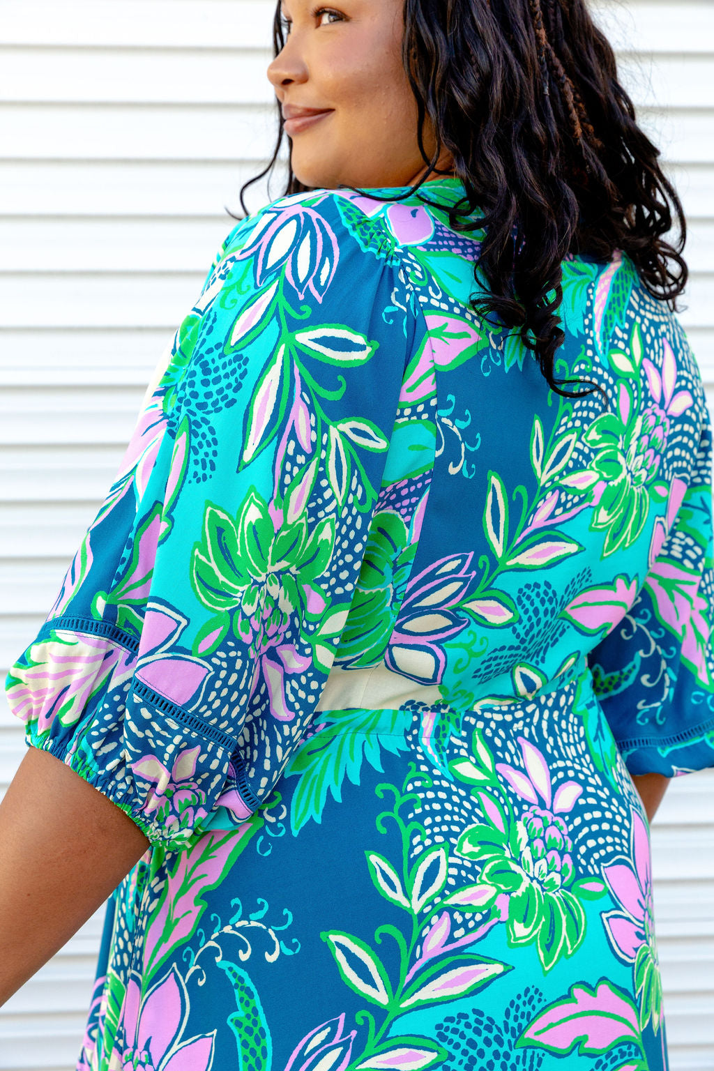 Addison Dress in Kosum Pink
